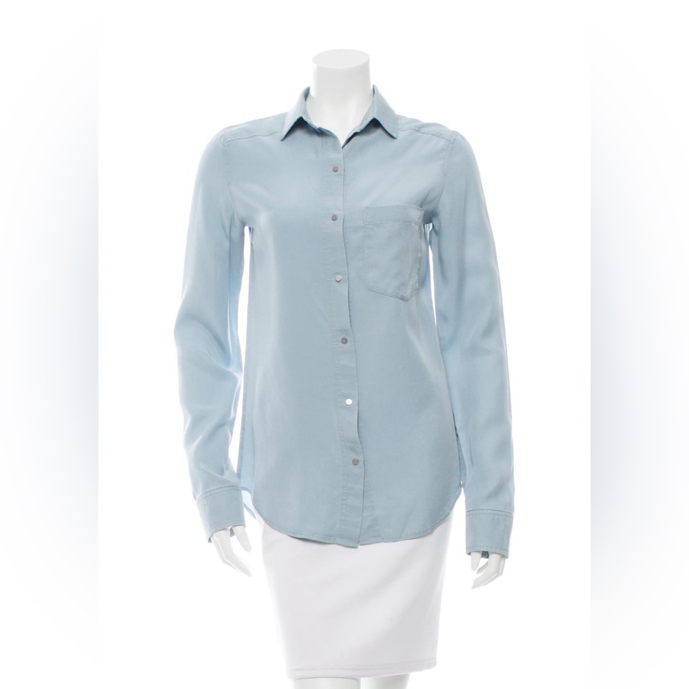 T by Alexander Wang tencel shirt